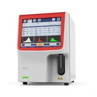 Analyseur d'hématologie entièrement automatique à usage vétérinaire de conception intelligente Machine d'analyse de sang pour laboratoire de soins aux animaux