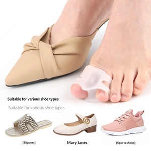 Séparateurs d'orteils à 2 trous, écarteurs, espaceurs, redresseurs pour corriger les orteils pour hommes et femmes, correcteur <span class=keywords><strong>de</strong></span> bunions, fasciite plantaire - Product Image 4