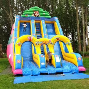 Château gonflable personnalisé avec logo et toboggan, qualité commerciale, pour enfants, idéal pour la <span class=keywords><strong>location</strong></span> événementielle - Product Image 2