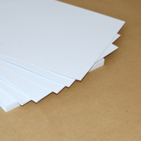 Papel cartulina blanco al por mayor de 120gsm a 300gsm A4 A3, cartón grueso y liso para hacer tarjetas, dibujo, manualidades y escuela