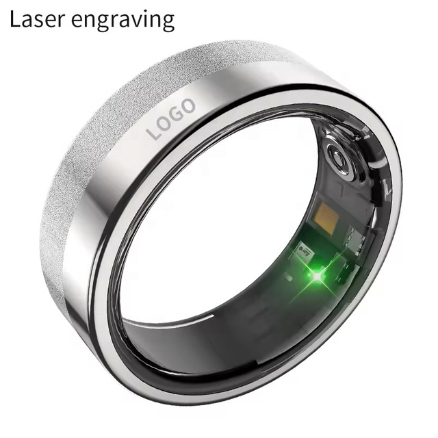 Monitoring Comprehensive Workout Metrics and Tracking Fitness Progress Insightful and Artistically-Designed Smart Ring