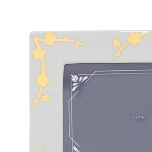 Cornice decorativa con immagine di fiori di ciliegio 5x7 in porcellana per decorazioni da tavolo, soggiorno, ufficio, scrivania - Product Image 4