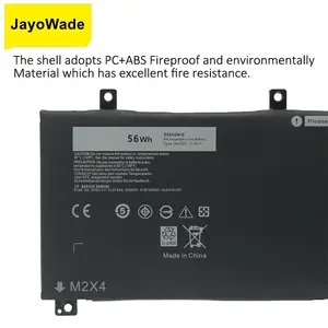 Usine 11.4V 56Wh <span class=keywords><strong>H5H20</strong></span> Batterie D'ordinateur Portable Pour <span class=keywords><strong>DELL</strong></span> XPS 15 9560 9570 15-9560-D1845 Précision M5520 5530 M7R96 05041C 5D91C <span class=keywords><strong>H5H20</strong></span> - Product Image 3
