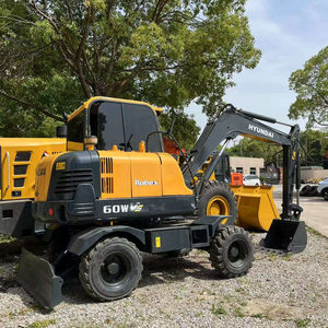 Excavateur d'occasion Hyundai R60WVS Mini Excavator Core Components et moteur d'origine Excavateur Hyundai R60 R55 R75 R80 en vente - Product Image 2