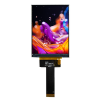Layar LCD TFT MIPI 2,8 Inci 480x640 dengan Lampu Latar LED, IC Driver ST7701S, Biasanya Hitam, Garansi 1 Tahun untuk Digital Veteriner