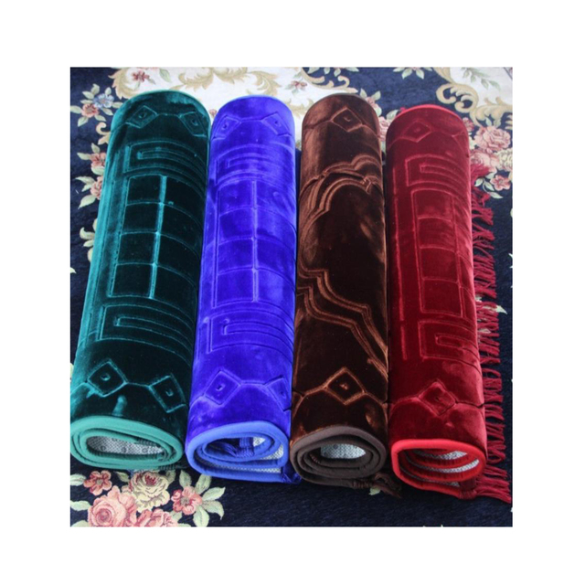 Machine Washable Portable Islamic Adult Arabic Sejadah/prayer Mat
