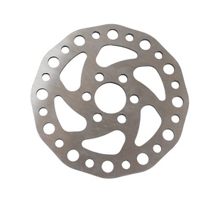 Motosiklet 100mm <span class=keywords><strong>6</strong></span> delik Rotor Disk fren cihazı Disk plakası elektrikli Scooter Mini bisiklet bisiklet için - Product Image 1