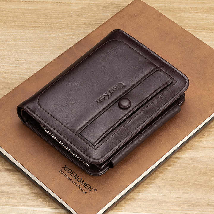 高品質のCarrken新しいファッションレトロPUレザーショート