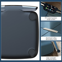 Báscula de Baño Analizadora de Composición Corporal con 8 Electrodos, Bluetooth y WiFi para Cálculo de Datos Corporales