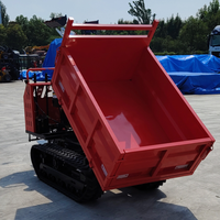 Mini petit Dumper sur chenilles avec chenilles en caoutchouc Dumper Mini Crawler 4*4 à vendre