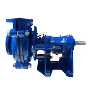 Water Seal Sand Pump 8" Mud Pump Gold Mining Industrial Centrifugal Non-clogging Rubber Lined Centrifugal Slurry Pumps