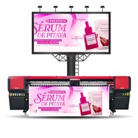 Imprimante à solvant Locor 3,2 m, grand format, 4 têtes, imprimante à solvant 512i, imprimante à solvant pour impression de bannières en vinyle, machine flexible