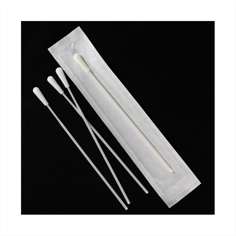 Nasopharyngeal Specimen Collection Vtm Medical Nasal Flocked Throat Test Swab