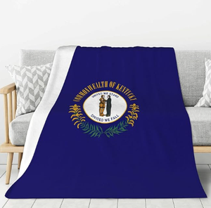 <span class=keywords><strong>Kansas</strong></span> All <span class=keywords><strong>U</strong></span>.S. State Bedruckte US-Flanelldecke mit amerikanischem Flaggenmuster, weiche, warme Decke für die Feiertage - Product Image 3