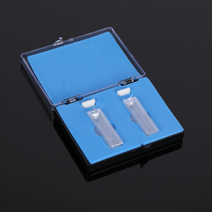 Độ trong suốt cao 3500ul 10mm hai cửa sổ thủy tinh thạch anh cuvette quang phổ kế colorimetric món ăn vi tế bào phòng thí nghiệm thủy tinh - Product Image 2