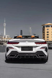 Kit carrosserie en fibre de carbone sèche pour BMW Série 8 G14 G15 G16 840i 850 SQ : Lame avant, diffuseur, spoiler, capot en fibre de carbone - Product Image 3