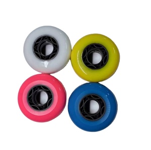 YSMLE haute élastique usine personnalisée extérieure PU 72 MM roues de haute qualité pour patin à roues alignées ou planche à roulettes peut être personnalisé - Product Image 1