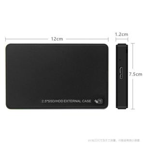 X323 Factory in Stock 2.5inch Usb 2.0 Sata Interface <b>Hard</b> <b>Drive</b> Enclosure Multi-color Plastic Material Mobile <b>Hard</b> <b>Drive</b> - Product Image 2