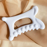 Peigne Gua Sha en céramique personnalisable Forme unique Outil de grattage corporel multi-usage pour la relaxation musculaire du visage et du corps entier