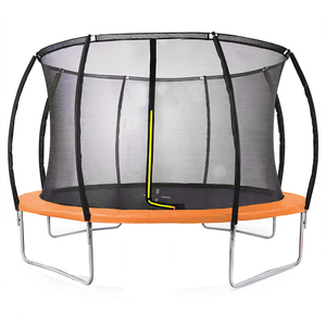 Funjump 12FT 14FT Jardín al aire libre <span class=keywords><strong>Salto</strong></span> Trampolín con red <span class=keywords><strong>de</strong></span> seguridad Bungee <span class=keywords><strong>Cama</strong></span> elástica <span class=keywords><strong>Salto</strong></span> para niños - Product Image 2