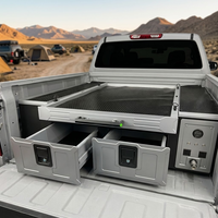 Module de cuisine 12V pour pick-up, avec pompe à eau et robinet, système d'alimentation extensible, anti-poussière, pour 4x4, Overland Touring, OEM personnalisable