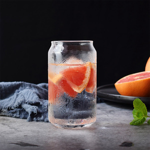 Vaso de Cerveza de Cristal sin Plomo de 16 oz con Tapa de Bambú, Diseño Creativo y Estético, para Café Helado y Refrescos, Ideal para el Regreso a Clases - Product Image 3