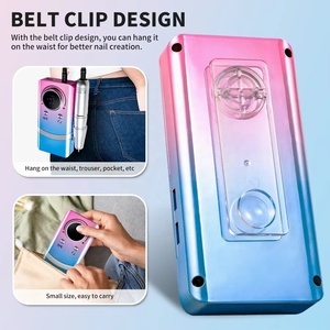 Lime à <span class=keywords><strong>ongles</strong></span> professionnelle 45000 tr/min, perceuse à <span class=keywords><strong>ongles</strong></span> électrique rechargeable, faible bruit, lime à <span class=keywords><strong>ongles</strong></span> <span class=keywords><strong>pour</strong></span> manucure, outil de salon - Product Image 4