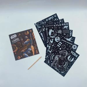 Eğitici oyuncaklar 3-7 çocuklar için <span class=keywords><strong>Scratch</strong></span> sanat kiti, eller yeteneği geliştirmek için renkli zanaat oyuncak - Product Image 2