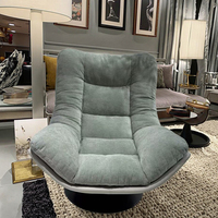 Canapé simple 2026, fauteuil relax, salon, chambre à coucher, style italien, luxe léger, design de créateur