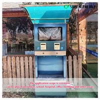 Máquina Expendedora de Agua Purificada por Ósmosis Inversa para Exteriores, Estación de Agua de Autoservicio 24h Sin Supervisión, con Múltiples Métodos de Pago para Comunidades Residenciales