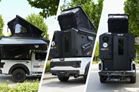 Huntoo fabrique des camions 4x4 tout-terrain, des camions pick-up, des camping-cars coulissants pour pick-up, des caravanes motorisées pour les voyages en plein air