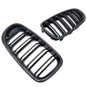 Parrilla de Fibra de Carbono F10 para <span class=keywords><strong>BMW</strong></span> Serie 5 F10 F18, Parrilla Negra de Una Sola Lama - Product Image 3
