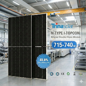 Paneles Solares Bifaciales Trina Solar TSM-NEG21C.20 de 740W/730W/720W/715W, Tipo N, I-TopCon, Panel Fotovoltaico de Doble Vidrio y Media Celda IB - Product Image 1