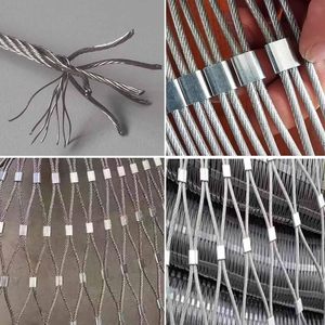 Red de Seguridad X-Tend de Acero Inoxidable 304/316, Malla de Cables de Acero Inoxidable para Jaulas de Zoológico, Protección Reforzada - Product Image 2