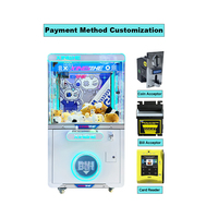 Machine à griffes à monnayeur pour attraper les jouets, équipement de jeu d'arcade à prix gagnants pour magasins de détail, vente en gros de jouets pour machines à griffes