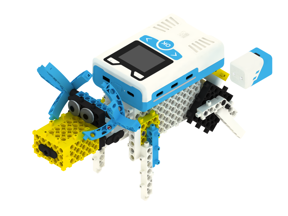 Pre Program Robot My Robot Time K12 STEM Robotics Kit ABS Compatible DIY Card CodeSpark ...
