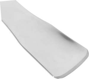 Pelle à glace en acier inoxydable robuste avec manche ergonomique en bois - Product Image 3