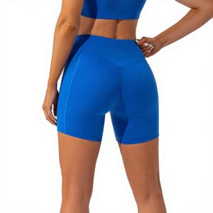 Shorts de yoga <span class=keywords><strong>Lulu</strong></span> Naked à séchage rapide 2026 avec poche sur les hanches, taille haute pour femmes - Product Image 1