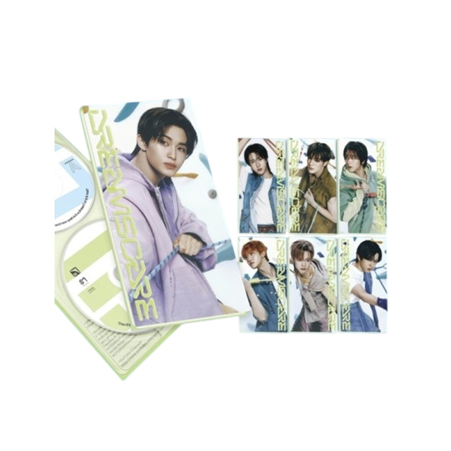 NCT DREAM - 4th Album [DREAMSCAPE] Vertical Flip Ver. Photo Card Set CD-R Poster Sticker Idol Merchandise Album K-Pop