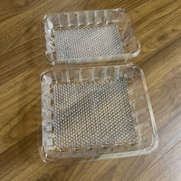 Barquette d'emballage pour viande en PET jetable avec rainures intégrées pour le drainage du sang |   Pas de coussinets absorbants supplémentaires nécessaires