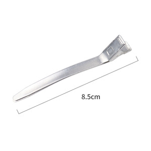 Pinza de pelo de aluminio geométrica de moda, accesorios para el cabello para damas y damas, cepillo, peine <span class=keywords><strong>toppik</strong></span>, herramientas para desenredar - Product Image 4