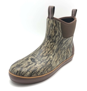 Bottes de pont pour hommes Muck Mossy Oak Camouflage Bottes de pluie 100% Bottes en caoutchouc naturel imperméables - Product Image 2
