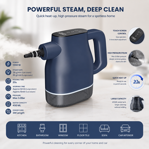 Nettoyeur <span class=keywords><strong>vapeur</strong></span> pour voiture professionnel, écran tactile, chauffage rapide, affichage numérique de la température, haute pression automatique, meilleur nettoyeur <span class=keywords><strong>vapeur</strong></span> pour voiture - Product Image 3
