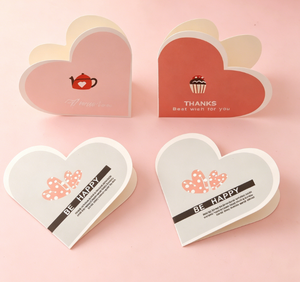 Cartes <span class=keywords><strong>de</strong></span> remerciement personnalisées, mini-cartes d'<span class=keywords><strong>anniversaire</strong></span> universelles pour les fêtes, la Saint-Valentin, jolies cartes <span class=keywords><strong>de</strong></span> vœux <span class=keywords><strong>de</strong></span> dessin animé avec enveloppe - Product Image 1