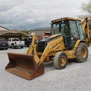 Excavadora usada CAT 420D, maquinaria de construcción usada, excavadoras hidráulicas a la venta, gran oferta barata - Product Image 1