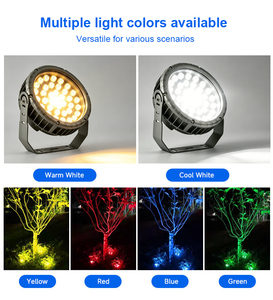 Lámpara <span class=keywords><strong>de</strong></span> Jardín LED Moderna Personalizada para Decoración <span class=keywords><strong>Exterior</strong></span>, Anillo <span class=keywords><strong>de</strong></span> Luz para Árbol, AC220v DC24V IP65 Impermeable <span class=keywords><strong>de</strong></span> Aluminio - Product Image 3