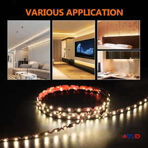 Zig Zag SMD2835 72 <b>LED</b> Strip Bendable S Shape Flexible Flat DC12V 3-Year Warranty Dimmable for Indoor Decoration Office Retail - Product Image 5