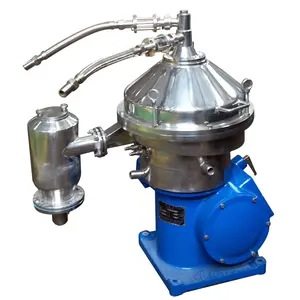 4500L Per Hour Microalgae Magnetic Wet Clutch Dry Sanitary Stack Disc Milk Centrifuge With Skid Finishing