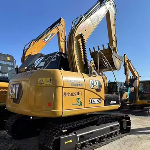 Mini-excavatrice d'occasion Cat 312D2GC certifiée CE EMC, 12 tonnes, petite excavatrice hydraulique sur chenilles, équipement de terrassement, pompe Caterpillar - Product Image 1