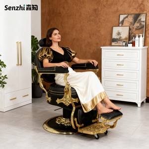 Modern Beauty Salon White Hairdresser <strong>Chair</strong> Hydraulic Barber <strong>Chair</strong> Istanbul Hair Salon Furniture - Product Image 1